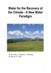 Water for the Recovery of the Climate