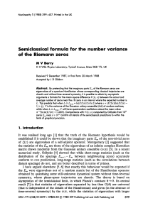 Semiclassical formula for the number variance of the Riemann zeros