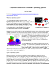 Computer Connections: Lesson 6 – Operating Systems