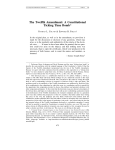 The Twelfth Amendment - University of Miami Law Review