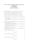 Chapter 2 Exercises
