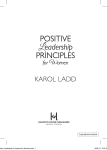 Positive Leadership Principles for Women