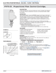 PV70-35 Proportional Flow Control Cartridge