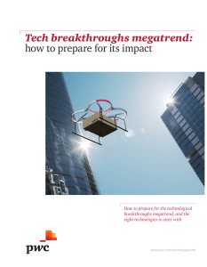 Tech breakthroughs megatrend: how to prepare for its impact