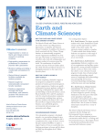 Earth and Climate Sciences