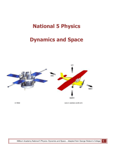 Nat 5 Physics Dynamics and space