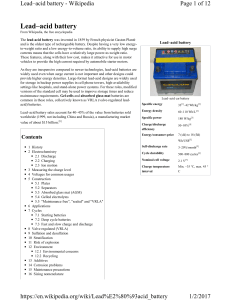 Lead–acid battery - PS