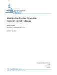 Immigration-Related Detention: Current Legislative Issues [January