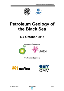 Petroleum Geology of the Black Sea 6