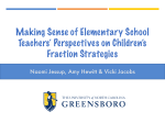 Making Sense of Elementary School Teachers` Perspectives on