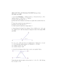 Math 310 Test #2 Solutions Fall 2007 Brittany Noble