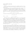 Math 75 NOTES on finite fields C. Pomerance Suppose F is a finite