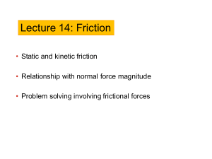 Simple Harmonic Motion