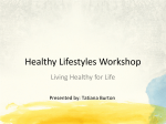 Healthy Lifestyles Workshop