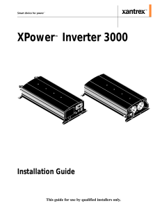 XPower™ Inverter 3000