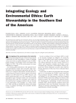 Integrating Ecology and Environmental Ethics