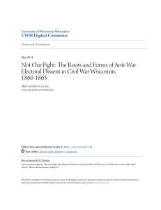 Not Our Fight: The Roots and Forms of Anti