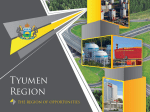 Presentation of the Tyumen region