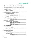 Chapter 4: The Russian Federation, Central Asia