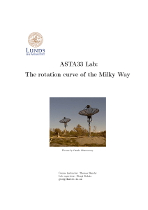 ASTA33 Lab: The rotation curve of the Milky Way