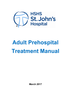 Adult-Protocols - HSHS St. John`s Hospital