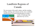 Canada`s Landforms