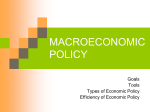macroeconomic policy