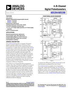 AD5204,06 - Analog Devices