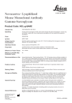 NovocastraTM Lyophilized Mouse Monoclonal