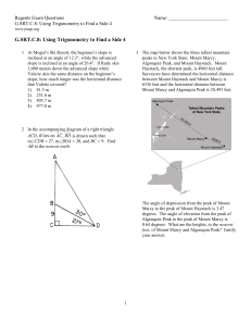G.SRT.C.8: Using Trigonometry to Find a Side 4