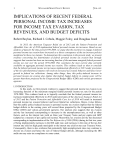 implications of recent federal personal income tax increases for