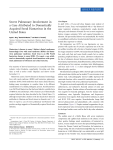 Severe Pulmonary Involvement in a Case