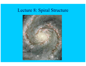 Lecture 8: Spiral Structure