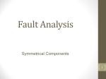 Fault Analysis Symmetrical Components