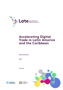 Accelerating Digital Trade in Latin America and the Caribbean