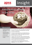 Keeping your money in the APSS