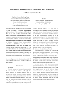 Determination of Boiling Range of Xylene Mixed