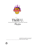 Thrill U. - Kutztown University