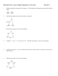 Math 2201 Unit 3: Acute Triangle Trigonometry review sheet Sept 30