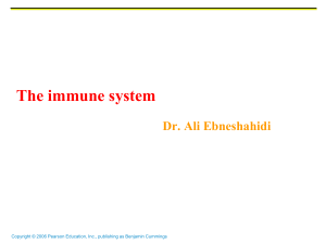 The immune system - Los Angeles Mission College