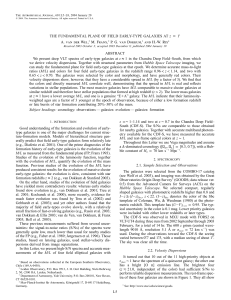 van der Wel et al., 2004, ApJ, 602, L5 - ST-ECF
