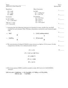 Test 1 w/answers