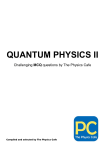 quantum physics ii