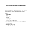 reactions of functional groups of organic compounds with