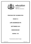 life sciences p2