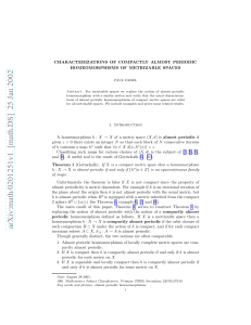 arXiv:math/0201251v1 [math.DS] 25 Jan 2002