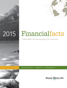 Financial facts - Great West Life