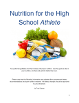 Complete Athlete Nutrition Guide