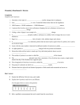 Chemistry Benchmark 1 Review