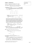Section 4.4 Trigonometric Functions of Any Angle